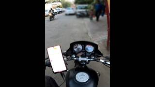 500m Drop Ke 50Rs Mil Gye 🤑  Uber Moto Ride  uber rapido ola [upl. by Aihn]