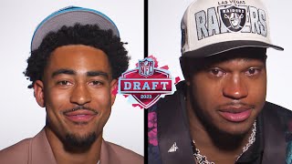 NFL Rookies Get Emotional Hearing Messages from Loved Ones After Being Drafted [upl. by Haydon]