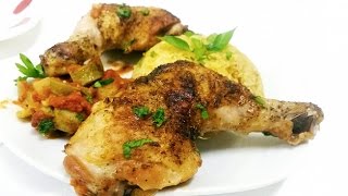 Chicken Thighs Tajin With Vegetables طاجن أفخاذ الدجاج بالخضار [upl. by Alyakem477]