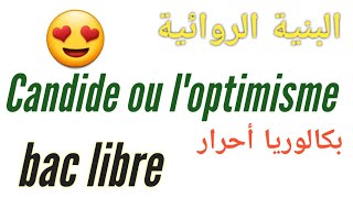 Bac libre  Le schéma narratif et actanciel de Candide البنية الروائية [upl. by Euqilegna]