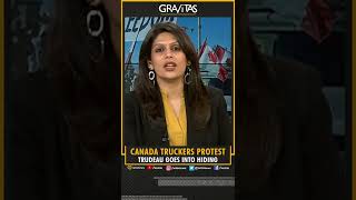 Gravitas Trudeau flees as protesting truckers besiege Ottawa [upl. by Gnud]