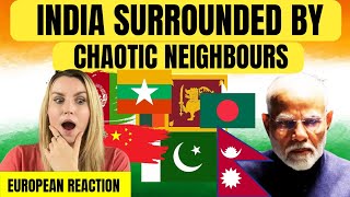 India Surrounded by chaotic neighbours palkisharma Reaction [upl. by Hennahane731]