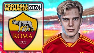 I Rebuilt ROMA with HIDDEN Wonderkids ONLY in this FM24 Rebuild [upl. by Linad]