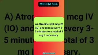 MRCEM SBA  19 [upl. by Efrem]