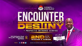 ENCOUNTER WITH DESTINY SERVICE  1ST SERVICE  2ND JULY 2023  Winners Chapel Birmingham [upl. by Kcirneh]