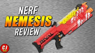 Nerf Rival Nemesis  MXVII10k Blaster Review [upl. by Nauqad]