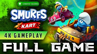 Smurfs Kart  FULL GAME 4K Gameplay  Xbox Series X [upl. by Cly157]