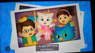 Daniel Tigers Neighborhood Snowflake Day Ending From December 2023 [upl. by Ecinej]