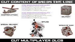 Cut Content of Spec Ops The Line  Cut Multiplayer DLC2 and DLC3 [upl. by Siwel671]