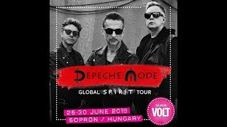 Depeche Mode  Live  VOLT Festival Sopron 2018 FULL HD [upl. by Kirt]