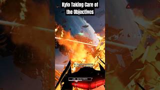 Kylo Takes Care of the Objectives starwars battlefront2 starfighterassault [upl. by Gillian]