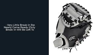 Review Rawlings Gamer XLE Speed Shell 325quot Baseball Catchers Mitt GXLESP13BSS [upl. by Vergos632]