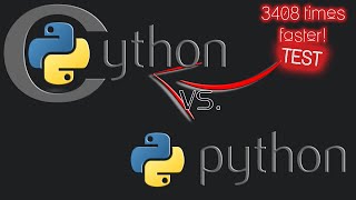 Cython vs Python  3k times faster code  Test [upl. by Sumerlin]