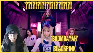 FIRST TIME REACTING TO BLACKPINK  붐바야 BOOMBAYAH MV blackpink [upl. by Merkle]