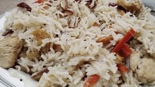 Kashmiri chicken pulao recipe by faris kitchen with easy method [upl. by Atiana]