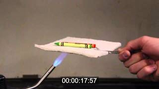 Aerogel Demonstration [upl. by Cairns]