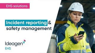 Incident reporting amp safety management  Ideagen EHS Essentials [upl. by Aloap]