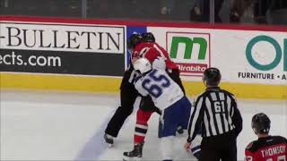 Alex Gallant vs Brandon Baddock Jan 10 2018 [upl. by Eldwun]