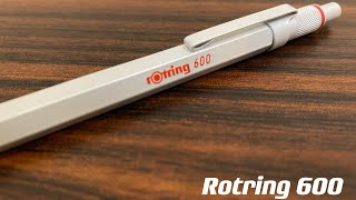 Rotring 600 pearl white ballpoint [upl. by Hardner]