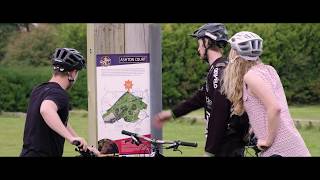 Mountain Bike Trails Ashton Court Leigh Woods  West Country UK [upl. by Angle]