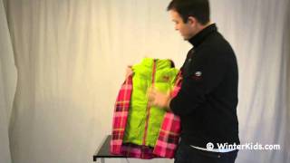 The North Face Girls Vestamatic Triclimate Jacketm4v [upl. by Ahsihat58]