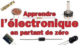 🛠 Electronique partie 4  Diode au silicium  Diode zener  LED varicap [upl. by Hsilgne37]