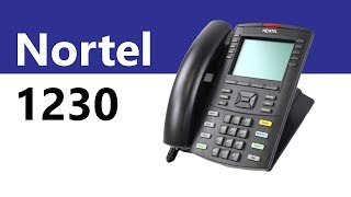 The Nortel 1230 IP Phone  Product Overview [upl. by Ylicis]