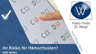 Selbsttest🖊 Habe ich schlimme Hämorrhoiden  Jucken und brennen im Po  sogehtgesund Test4 [upl. by Jozef]