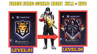 quotHow to Maximize Guild XP in 1 Day  Free Fire Guild Level 1 to 6quotfreefireguild [upl. by Pohsib]