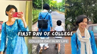 First Day of College  Esther’s world  Malayalam vlog [upl. by Crenshaw]