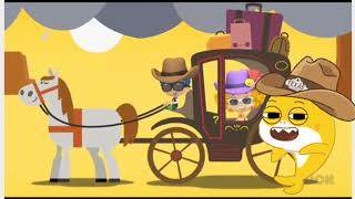 I Wanna Be A Cowgirl Song Dora Baby Shark Justin and The Backyardigans version [upl. by Levison956]