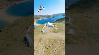 Kolona beach in Kythnos drone greece visitgreece travel summer travel iflightfpv DJI [upl. by Halli268]