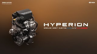 Tata CURVV  Introducing Hyperion Gasoline Direct Injection Engine [upl. by Judye]