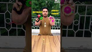 कौन ज्यादा देर तक घुमेगा  Beyblade vs Diwali chakri shorts [upl. by Anitnelav]