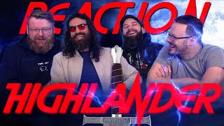 Highlander 1986  MOVIE REACTION [upl. by Driscoll]