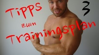 Tipps zum Trainingsplan  Teil 3 Trainingszyklus [upl. by Olnek]