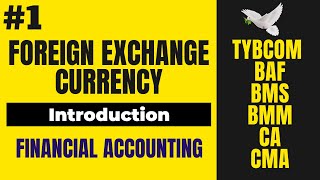 1 Accounting of Transaction of Foreign Currency TYBCOM SEM 6  SYBAF [upl. by Llerahs]