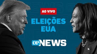 🔴 AO VIVO  Kamala x Trump acompanhe a votação para presidente dos EUA  últimas notícias  OP News [upl. by Rambert]