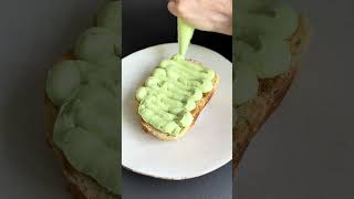 Grated Egg Avocado Toast  NEW version [upl. by Melisent]