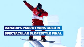 Snowboard Beijing 2022  Mens slopestyle extended highlights [upl. by Einohpets]