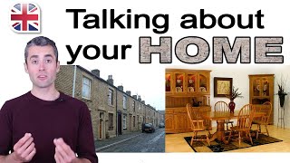 Talking About Your Home  How to Describe Your Home in English  Spoken English Lesson [upl. by Sonya]