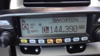 FTM100DR APRS Mode [upl. by Losiram]