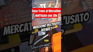 Cosa Trovo al Mercatino dellUsato con 20€ mercatini retrogames mercato mercatinidellusato [upl. by Radke]