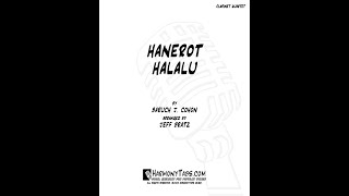 Hanerot Halalu Clarinet Quartet [upl. by Yeaton]