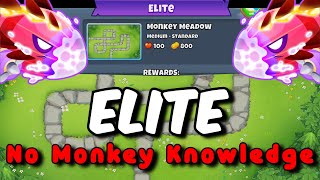 BTD6 Blastapopoulos Elite  No Monkey Knowledge  Boss Tutorial [upl. by Alhak]