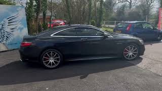 S63 AMG COUPE C217 55 v8 BITURBO EXHAUST SOUND [upl. by Mcneil836]