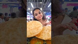 The largest poori in Hyderabad City right now 😳 food poori tiffin foodie ytshorts ytshort yt [upl. by Evot]