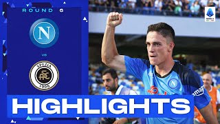 NapoliSpezia 10  Raspadori gets off the mark with Napoli Goal amp Highlights  Serie A 202223 [upl. by Whalen]