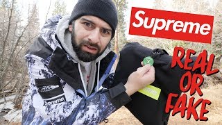 Buying SUPREME From StockXLEGIT OR FAKE [upl. by Yddet]