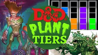 DampD Monster Ranking  Plants [upl. by Nylac]